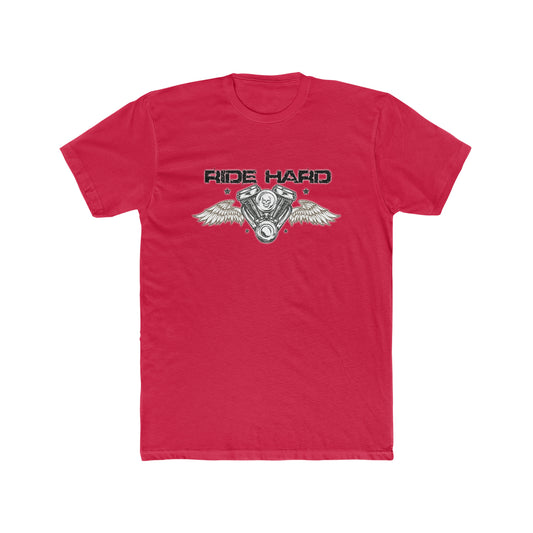 Ride Hard Men's Cotton Crew Tee