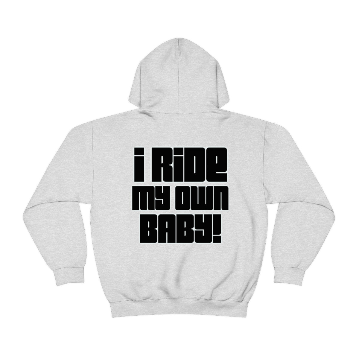 Bagger Babe (Black Letters) Unisex Heavy Blend™ Hooded Sweatshirt
