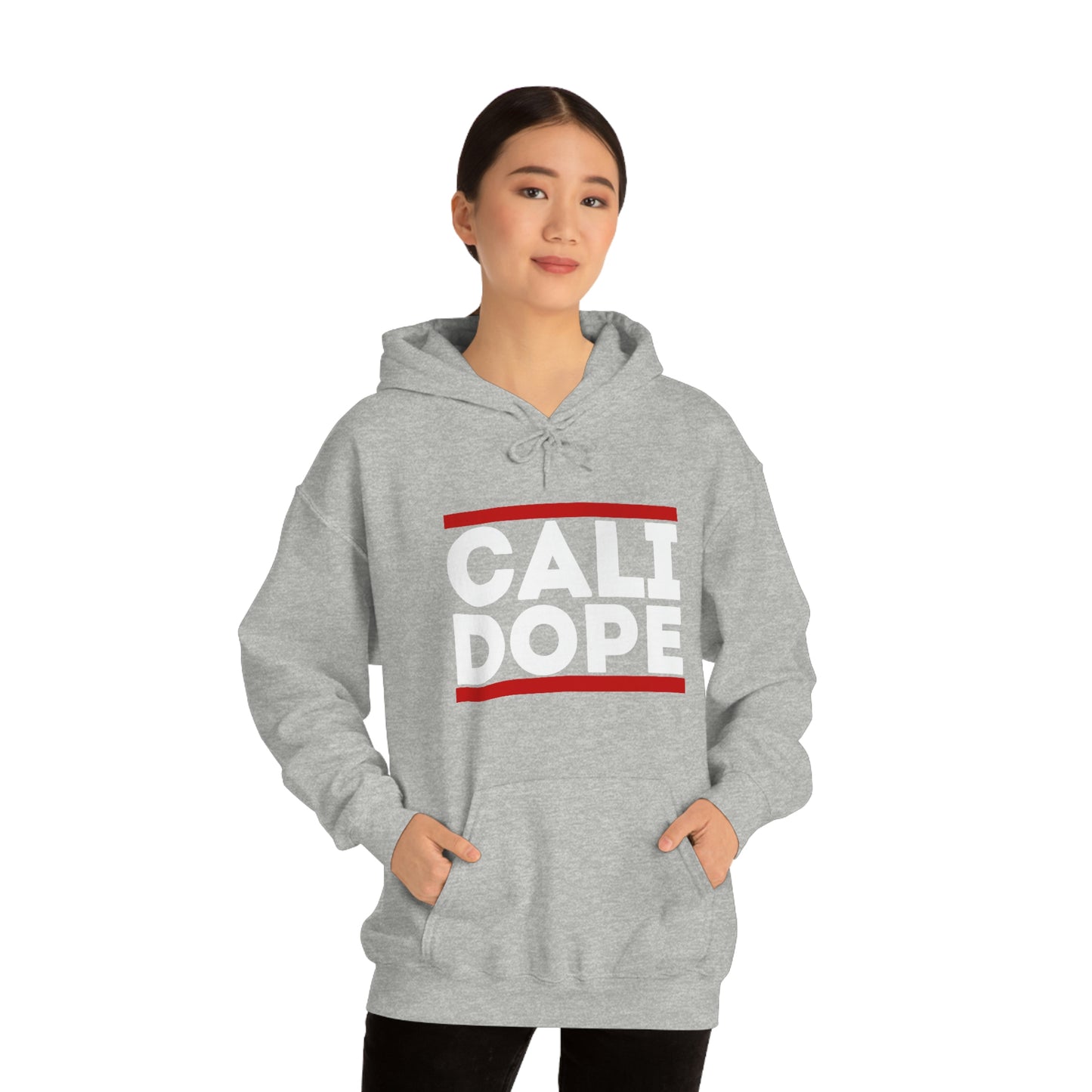 Cali Dope (White letters) Unisex Heavy Blend™ Hooded Sweatshirt