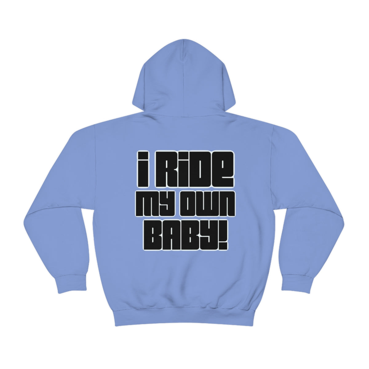 Bagger Babe (Black Letters) Unisex Heavy Blend™ Hooded Sweatshirt